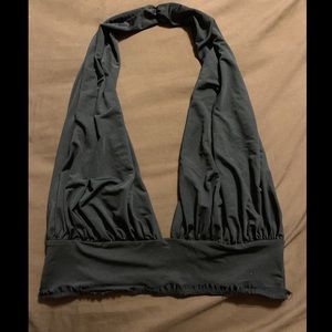 Symphony black crop top